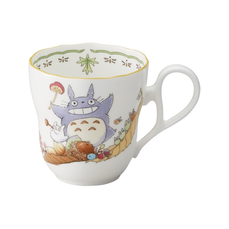Noritake TT97855/4924-3 My Neighbor Totoro Microwavable Bone China Mug 13.8 fl oz (375 cc) - Image 1
